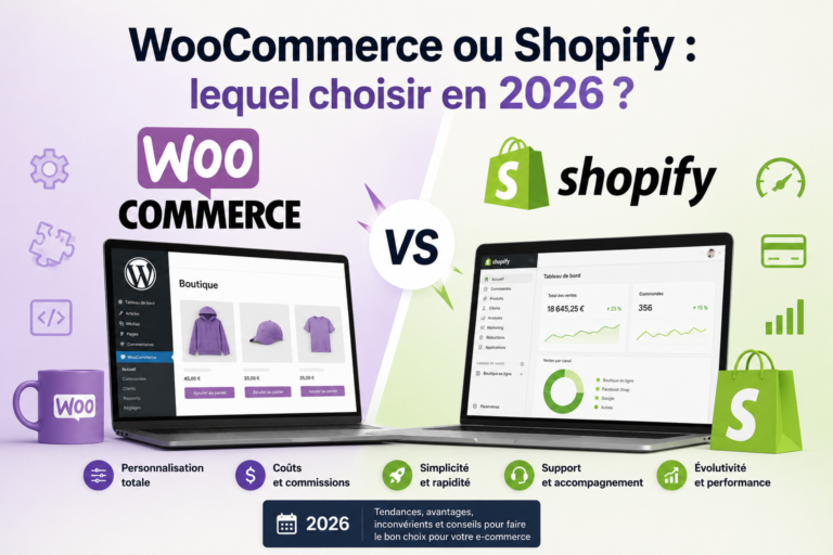 WooCommerce ou Shopify : lequel choisir en 2026 ?